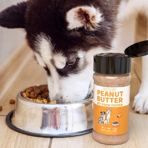 Peanut Butter Dog Food Topper: Calcium-Rich & Grain Free