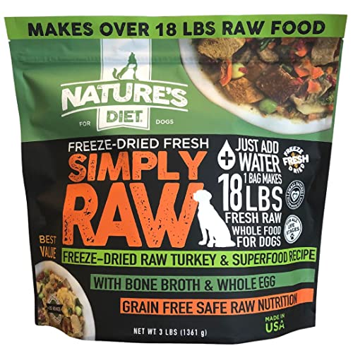Freeze-Dried Raw Dog Food - Nutritious 18 Lb Meal