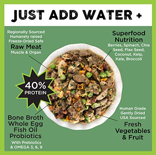 Freeze-Dried Raw Dog Food - Nutritious 18 Lb Meal