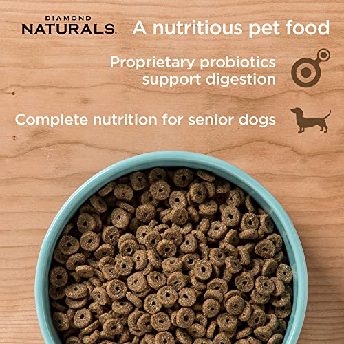 Senior Dry Dog Food - Real Chicken, 35Lb