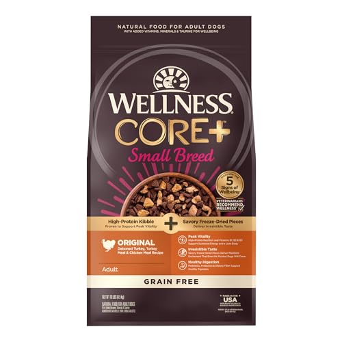 Wellness CORE RawRev Small Dog Food, Grain-Free, USA-Made