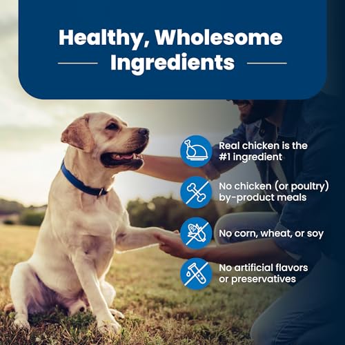 Blue Buffalo Senior Dog Food, Chicken & Brown Rice
