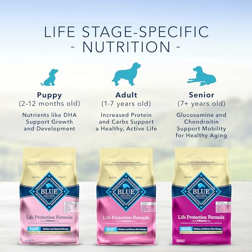 Blue Buffalo Senior Small Breed Dog Food 5-lb Bag