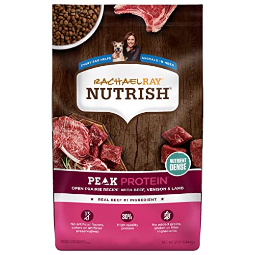 Rachael Ray Nutrish PEAK Natural Dog Food, 12 lbs