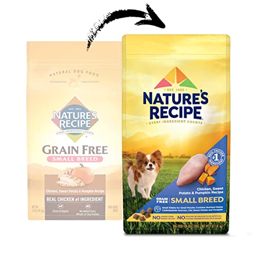 Grain-Free Small Breed Dog Food with Chicken & Sweet Potato