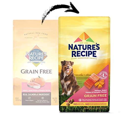 Grain-Free Salmon Dog Food, Sweet Potato & Pumpkin