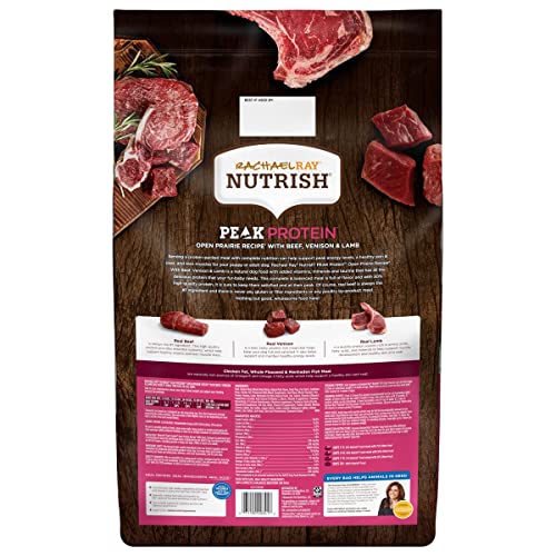 Rachael Ray Nutrish PEAK Natural Dog Food, 12 lbs