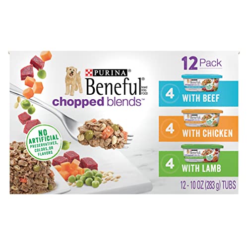 Purina Beneful High Protein Gravy Wet Dog Food - 12-Pack