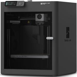 Bambu Lab P1S 3D Printer, Fully Enclosed, Support Up to 16 Colors/Multi Materials, 500mm/s Fast Printing & High Precision, CoreXY & Auto Bed Leveling, Ready-to-Use FDM 3D Printers Large Print Size