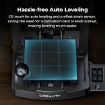 Creality Ender 3 V3 SE 3D Printer, 250mm/s Faster Print Speed CR Touch Auto Leveling Sprite Direct Extruder Dual Z-Axis Auto Filament Loading Ender 3 Upgrade 3D Printer Print Size 8.66x8.66x9.84 inch