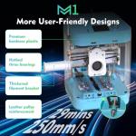 3D Printer for Kids and Beginners,Geeetech Mini 3D Printers with Auto Leveling,High Speed and Fully Open Source,Fully Assembled Direct Drive Extruder,for Home and School,Print Area 3.94×4.33×3.94 in