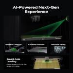 Creality K2 Combo 3D Printer, Multicolor Printing with CFS, Max 600mm/s Printing Speed, Smart Auto Leveling & Al Camera, Next-Gen Direct Drive Extruder, Build Volume 260 * 260 * 260mm