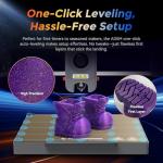 FLASHFORGE 3D Printer AD5M, 1-Click Full-Auto Calibration 600mm/s Fast Printing, CoreXY High-Speed Precision with Every Layer, 3S Quick-Swap Nozzle, Customizable Enclosure, Build Volume 220*220*220mm