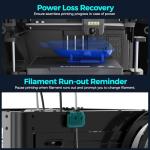 FLASHFORGE Adventurer 5M 3D Printer with Fully Auto Leveling System, Max 600mm/s High-Speed, 280℃ Quick-Detach Nozzle, CoreXY Structure for Superior Print Quality, Rookies & Experts Smart Choice