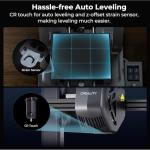 Creality Ender 3 V3 SE 3D Printer, 250mm/s Faster FDM 3D Printers with CR Touch Auto Leveling, Sprite Direct Extruder Auto-Load Filament Dual Z-axis & Y-axis, Printing Size 8.66 * 8.66 * 9.84 inch