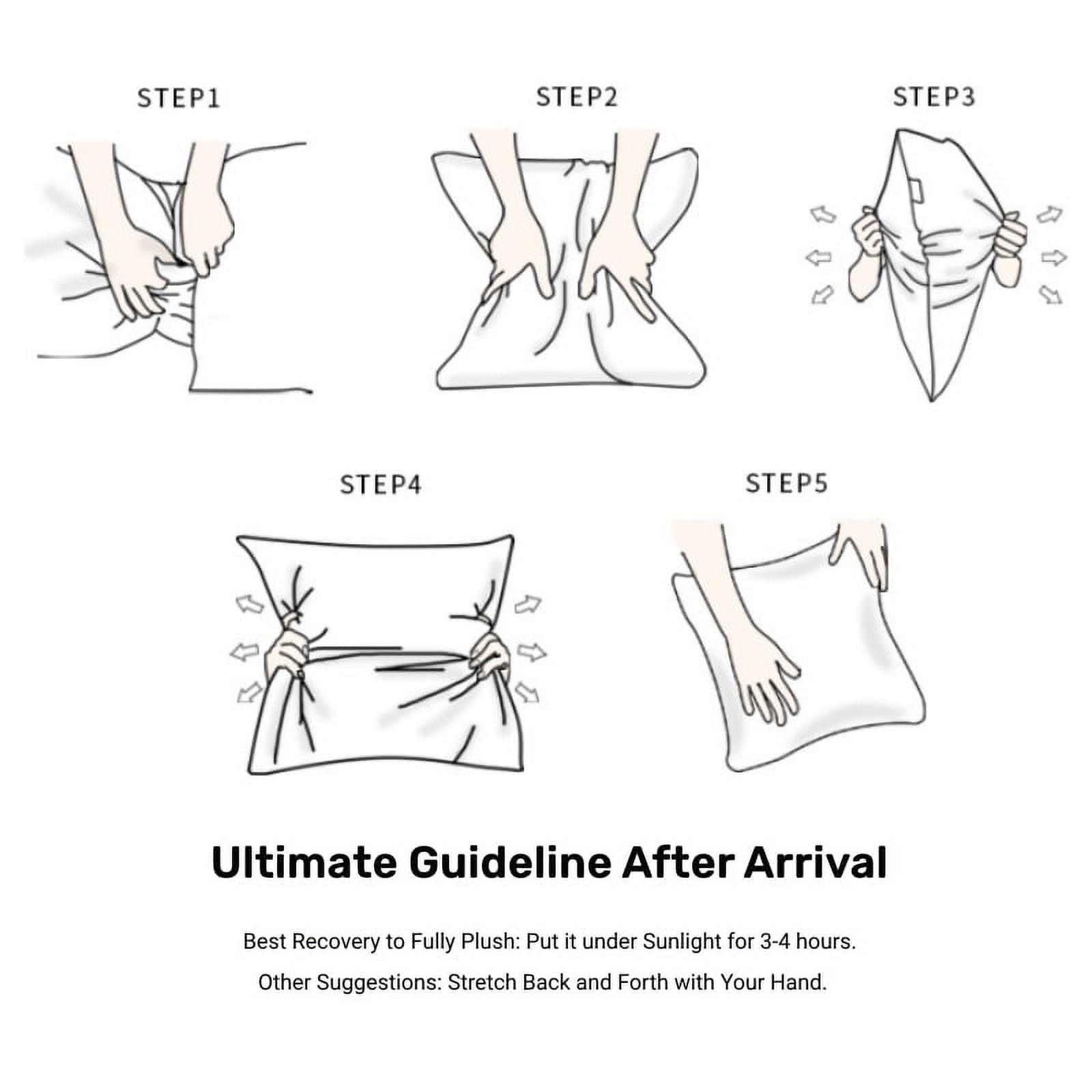 Violet Purple Corduroy Striped Throw Pillows, 2 Pack