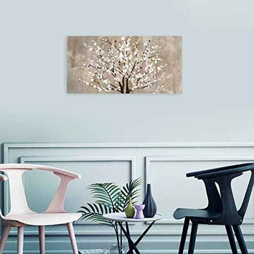Plum Blossom Floral Canvas Art for Home Decor