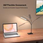 KOOTION 12W LED Desk Lamp with USB Charging