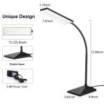 KOOTION 12W LED Desk Lamp with USB Charging