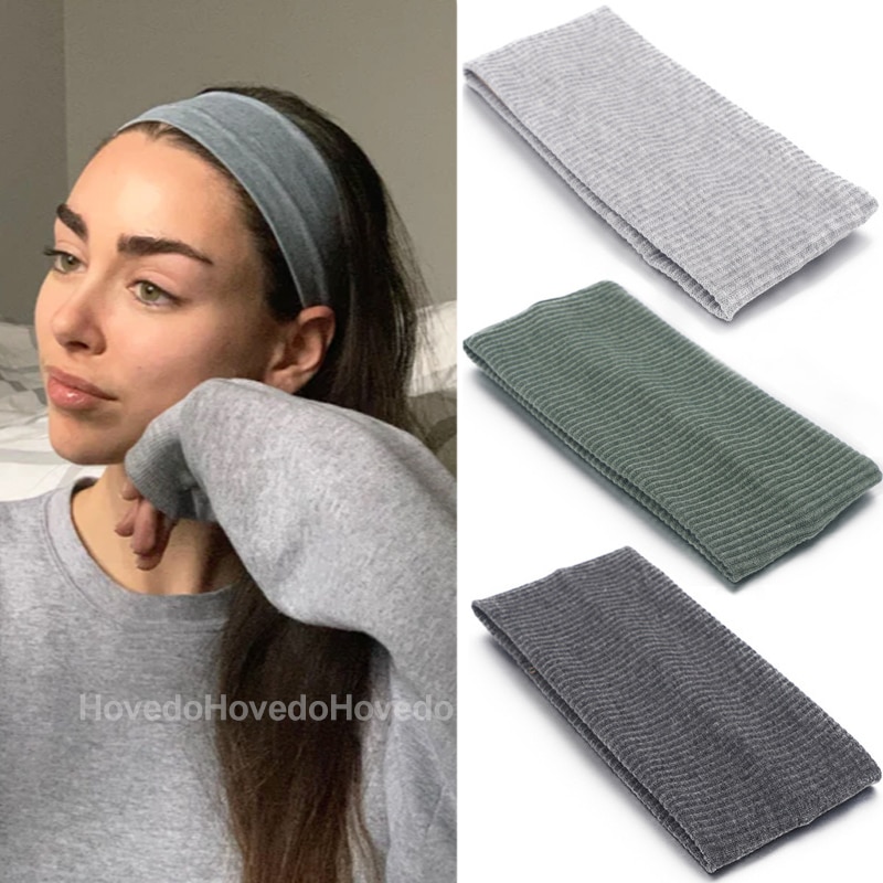 Solid Color Knitting Headband for Women - Yoga Accessories