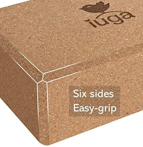 IUGA Yoga Block 2-Pack with Strap
