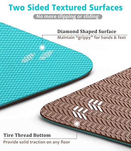 Eco-Friendly Non Slip Yoga Mat with Body Alignment