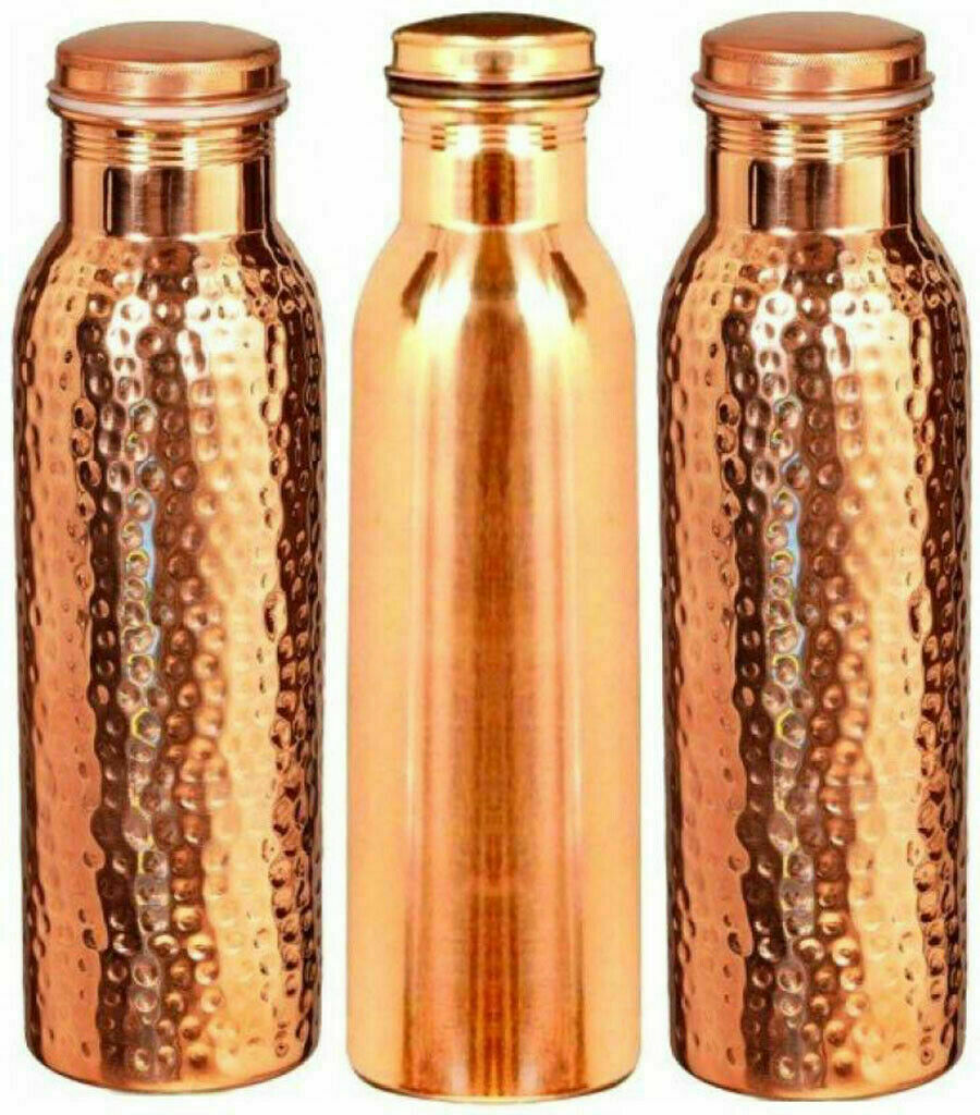 Copper Water Bottle for Yoga & Ayurveda Benefits