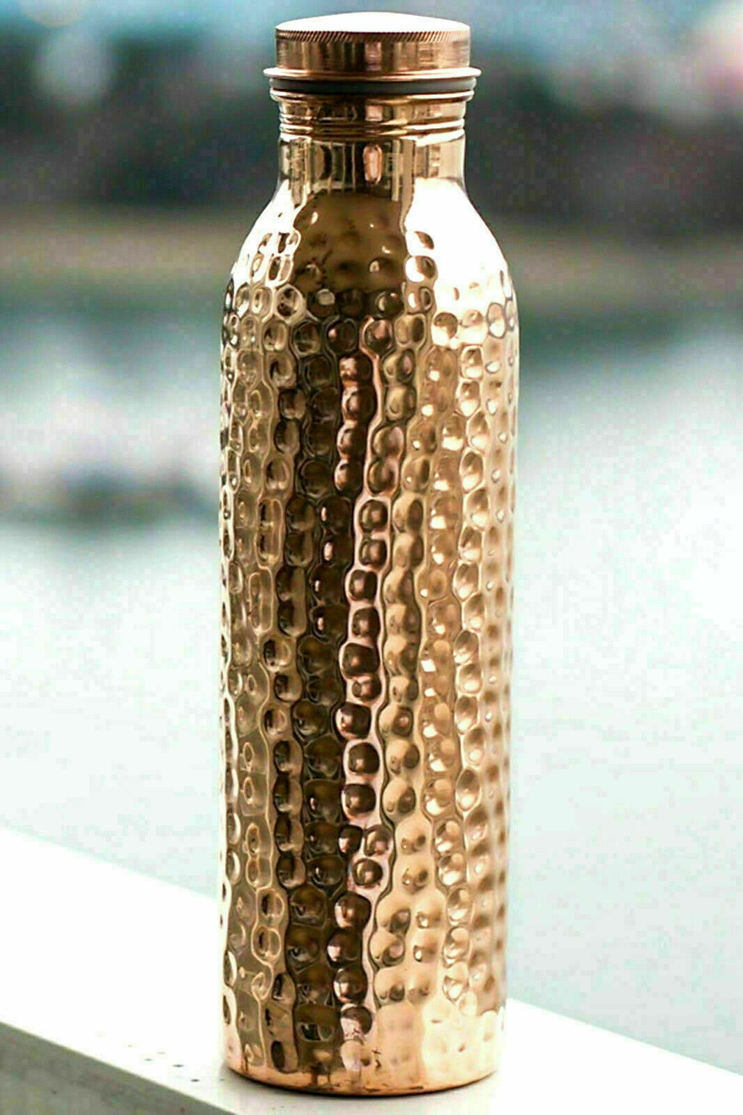 Copper Water Bottle for Yoga & Ayurveda Benefits