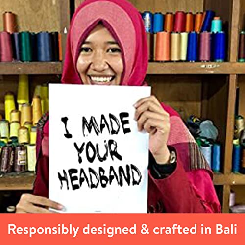 Bali-made Non-Slip Headbands for Women's Yoga