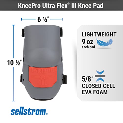 Sellstrom Knee-Pro Ultra Flex III Hard Plastic Pads