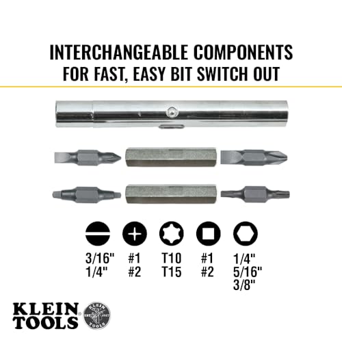 Klein Tools 11-in-1 Screwdriver Nut Driver Set