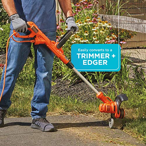 BLACK+DECKER 3-in-1 Lawn Mower, Trimmer & Edger