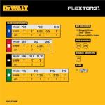 DEWALT FlexTorq Screwdriver Bit Set, 40-Piece