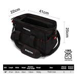 WORKPRO 16-Inch Wide Mouth Tool Storage Bag
