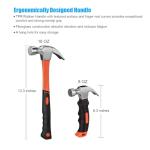 ZUZUAN 2-Piece Hammer Set with Soft Grip Handles