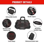 WORKPRO 16-Inch Wide Mouth Tool Storage Bag