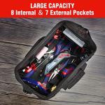 WORKPRO 16-Inch Wide Mouth Tool Storage Bag