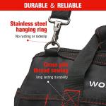 WORKPRO 16-Inch Wide Mouth Tool Storage Bag