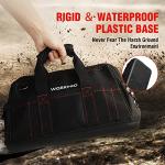 WORKPRO 16-Inch Wide Mouth Tool Storage Bag