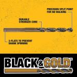 DEWALT 14-Piece Drill Bit Set, 135° Split Point