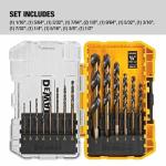 DEWALT 14-Piece Drill Bit Set, 135° Split Point