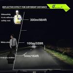 Ekkosafety High Visibility Safety Vest with Pockets