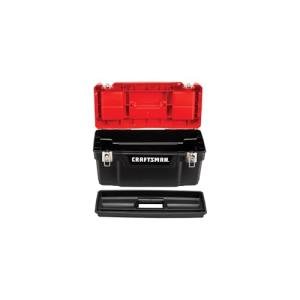 CRAFTSMAN 20-Inch Lockable Tool Box with Tray
