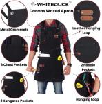 WHITEDUCK 24oz Heavy Duty Canvas Work Apron