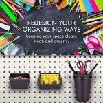 G.CORE 12 Pack Pegboard Bins and Hooks Set