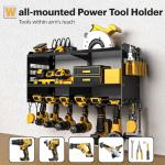 Heavy-Duty Wall-Mounted Power Tool Organizer