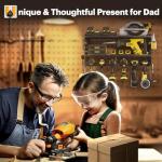 Heavy-Duty Wall-Mounted Power Tool Organizer