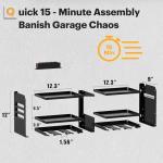Heavy-Duty Wall-Mounted Power Tool Organizer