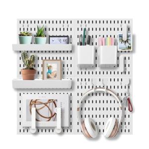 EVDBOBO Wall Organizer Peg Board for Games & Office