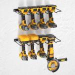 Wall Mounted Power Tool Organizer Storage Rack